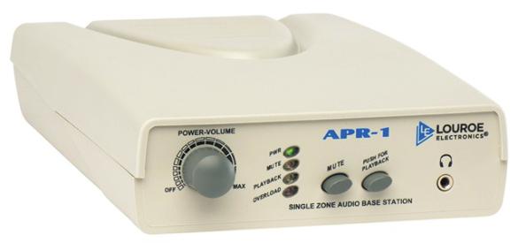 Used for listening to live audio from microphone, as well as playback from DVR s, VCR s or other external audio sources.
