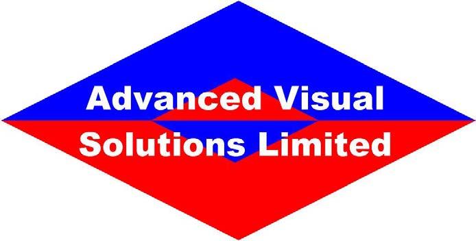 Advanced Visual Solutions Ltd Unit 2, Eastman Way Hemel Hempstead, Hertfordshire HP2 7DU Telephone : ( 01442 ) 252280 Fax : ( 01442 ) 244578 Email : visionservices@btclick.com : Website : www.avsl.