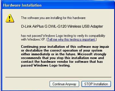 Windows XP will automatically load