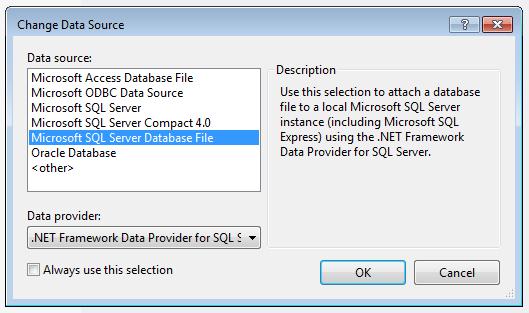 Select Microsoft SQL Server