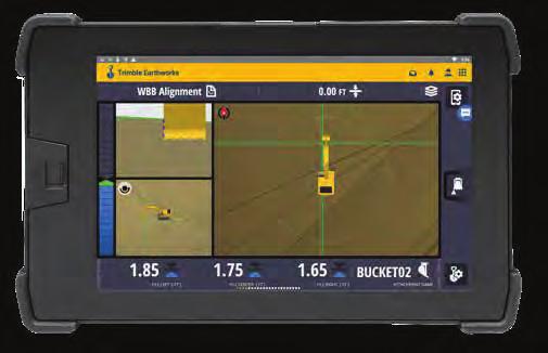 0 port In-built buzzer (with adjustable levels) for Operator feedback and warning The Trimble CB450/CB460 Can Be Configured For Your Specific Application: TRIMBLE CB450 CONTROL BOX 2D Indicate, 3D