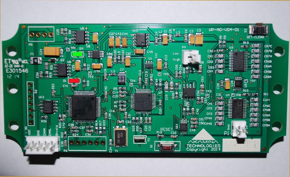 2.3 AWP-24-3 Electronics The AWP-24-3 electronics measures capacitance and presents this as an analogue signal at the output.