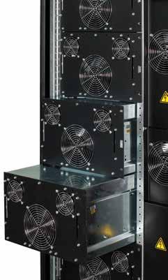 3D Scalability Hot VFI scalability up to 2.67 MW in a single unit, up to 21 MW in a parallel system and synchronized dual feed systems. Flexible power upgrade X- Hot Swap Module Scalability to 2.
