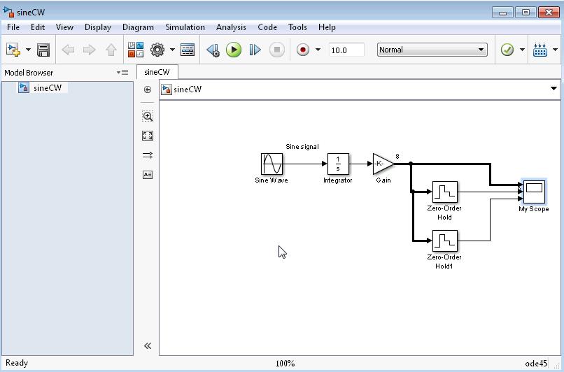 Data driven modeling You can use Simulink with the Matlab Variables in Matlab can
