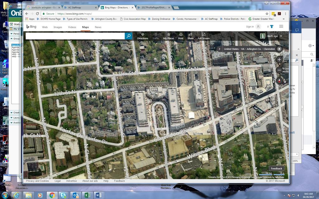 Figure 1: Aerial Image of Site Verizon Wireless (Clarendon I) 2700 Clarendon Blvd.