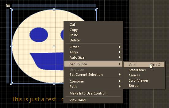 For my new Pivot object, I ve created a simple smiley face graphic using the Ellipse and Pen tools.