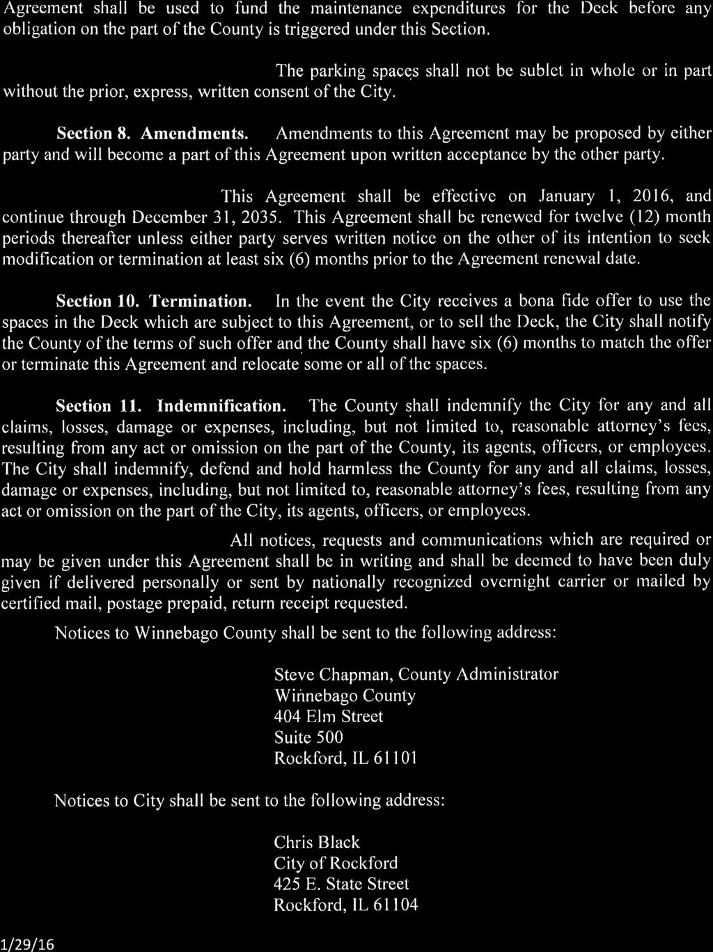 3.F.a Attachment: Amended IGA City-County for Parking (2989 :