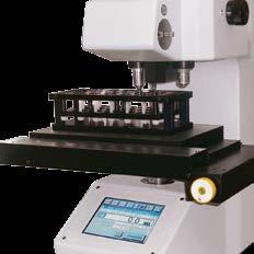 02 HK0.025 HK0.05 HK0.1 HK0.2 X/Y MANUAL TABLE Manual XY table 100x100 mm with 10 μm step. This table is a perfect solution for not-daily multi indentation test cycles.