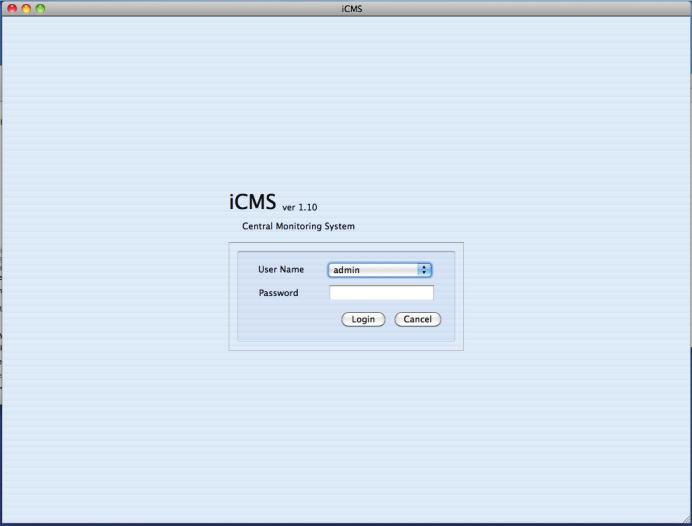 8.2 Login After installation of the software, icms icon appears in folder.