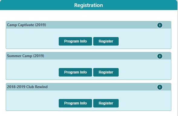 In the registration section of the parent portal you will need to click the register button under