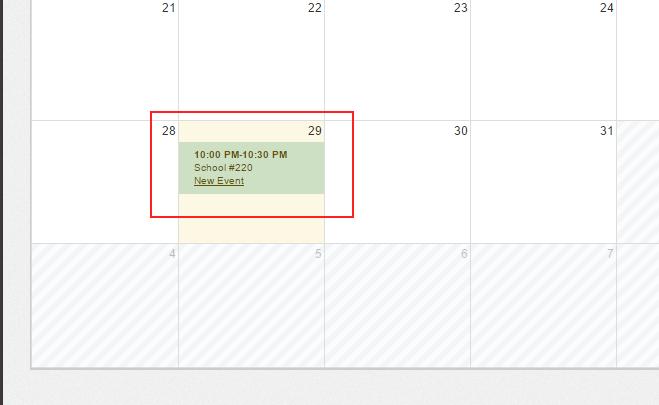 Opening the appointment from the calendar also provides the option to add the appointment to a calendar.