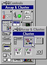 B.Arrays and Clusters---- Clusters Data