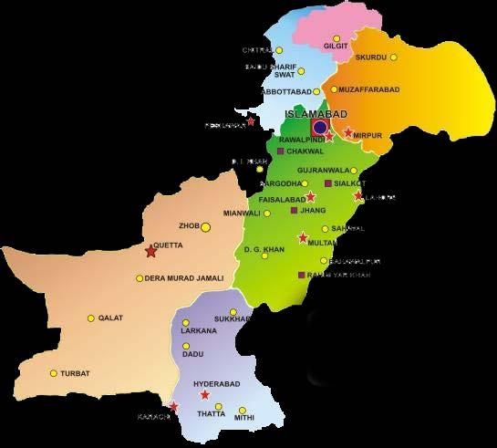 Pakistan Green Building Council feels proud to announce the regional Chapters of council.