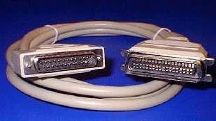Typical Printer Cable DB25P (male) Connects to
