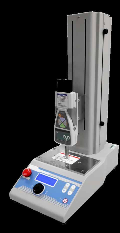 Motorized Test Stand Features Q-Card Motorized Test Stand Q-Card s motorized test stand offers advanced force testing features such as digital speed control, timer control, and cycle counter.