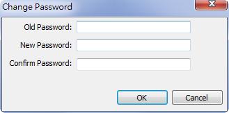 log: 1 to 30000; default: 30000. Change Password: Change the s system password.