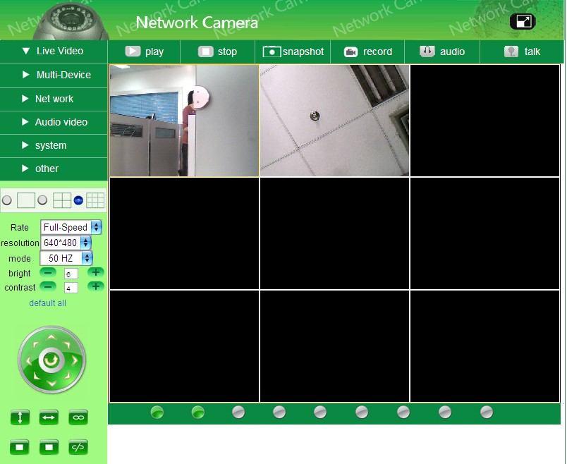 Figure 2.10 Use multiple cameras with a single IP address In the Multi-Device Settings page.you can use multiple camera with a single IP address by configuring different ports for each camera.