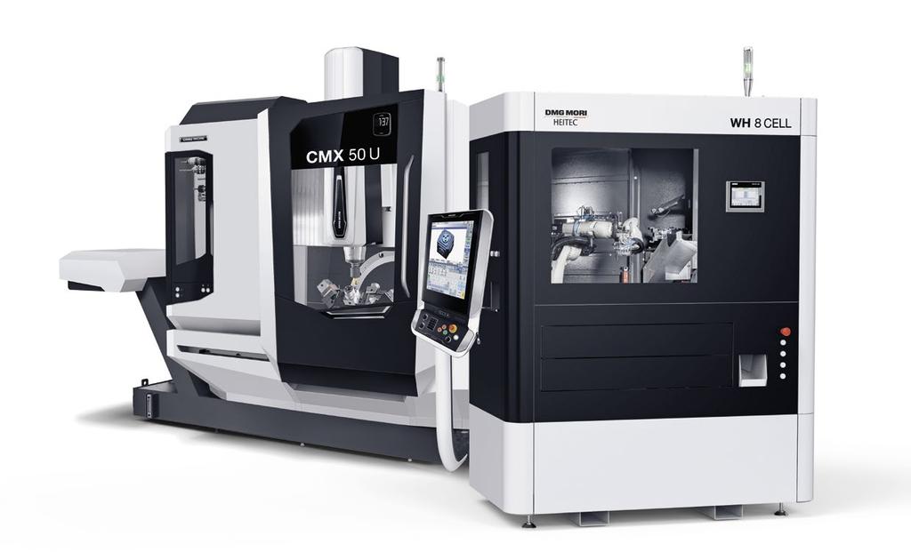 Machine highlights Modularity Technology and applications Customization and solutions Control technology Technical data WORKPIECE HANDLING SYSTEM WH CELL Modular automation system for workpieces up