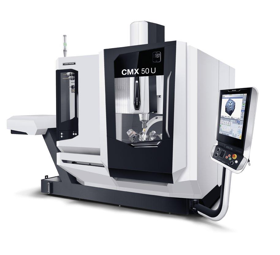 Explore the entire range of leading technological performance of DMG MORI with CMX U machines.