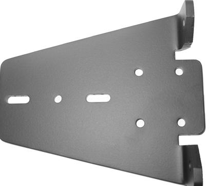 Shown below is the optional mounting bracket BRK-17-0001 and its designated mounting holes.
