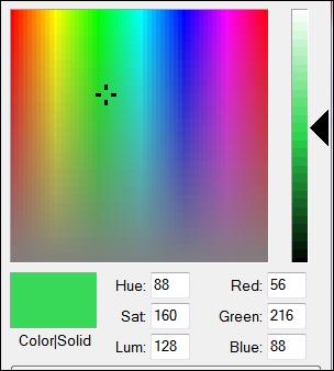 24- bpp RGB Colors