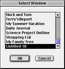 Add your own to the list whenever you encounter a mispronounced word. Windows Menu Windows Macintosh Items that appear in this menu are names of Write:OutLoud documents that are currently open.