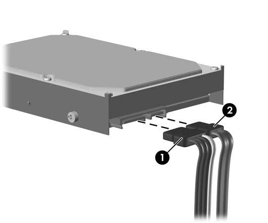 assembly as you raise the power supply to avoid damage to the cables or lock. Figure 2-33 Raising the Power Supply Cage 10.
