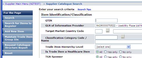 TOPIC 3. DOWNLOAD DATA FROM GS1NET This topic shows you how to download your whole or partial catalogue from GS1net.