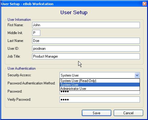 Figure 10 System Export System import / export tools are useful for backing up a system setup for archiving or transferring a system setup to