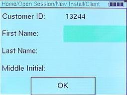 The Customer ID can be up to 20 digits long and made up of upper case letters and lower case letters.