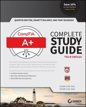 The text book and supplemental CD The text book is CompTIA A+ Complete Study