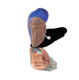 Hearing Level in db (HL) EASYFIT CIC Fitting Range Easyfit CIC 0 UNIVERSAL FIT COMPLETELY-IN-CANAL SUMMIT 10 0 1 1 2 0 1K 2K 4K 8K Colour Guide Faceplate Colour Shell Colours Medium Brown Blue/Red