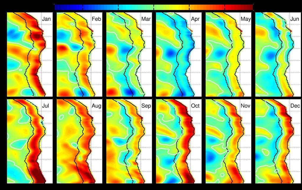 Kuebel Cervantes, B. T., J. S. Allen, and R. M. Samelson, 2003. A modeling study of Eulerian and Lagrangian aspects of shelf circulation off Duck, North Carolina. J. Phys. Oceanogr., 33, 2070-2092.