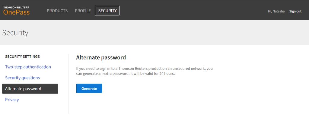 Authorised user(s) can then use Forgot my Username and Forgot my Password to recover
