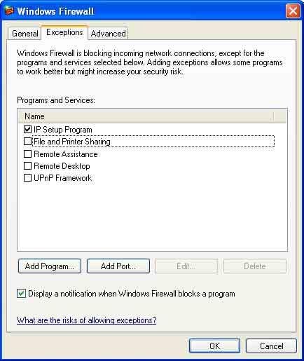 6 In the Add Program dialog, select SNC toolbox and click OK. SNC toolbox is added to the Programs and Services list.