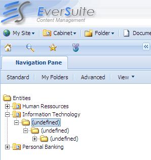 continue with the folder creation operation ES-DES adds a new Folder