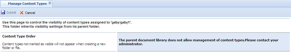 By default, folders inherit visibility settings from their parent folder as appears in the message on top This folder inherits visibility from its parent folder.