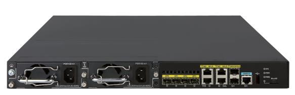 H3C MSR3620-DP Features and benefits Advanced technologies The router runs H3C's state-of-the-art Comware network operating system, provides intelligent service scheduling management mechanism, and