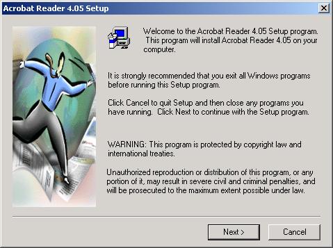 Load the supplied CD-ROM into the CD-ROM drive of the personal computer. The menu screen will appear automatically.
