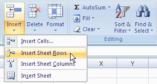INSERTING CELLS : WHEN YOU CREATE A WORKSHEET THE NEED TO MOVE THE CELLS OCCURRED FREQUENTLY. THAT IS INSERTING CELLS, DELETING CELLS.