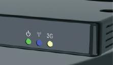 Your router is now ready for mobile internet access (3G LED lights up). For further configuration settings, refer to chapter Settings.