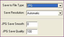 The [Opt] button will access the Preview Options, such as the bitmap dimensions and the type of file used if you wish to save a page to a graphics file.