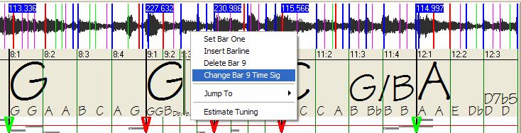 If you simply Tap Bar Line on 9:3 to shorten the bar, then ACW will mistakenly
