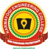 KARMAYOGI ENGINEERING COLLEGE, Shelve Pandharpur Bachelor of Engineering First Year Subject Name: Computer Programming Objective: 1.
