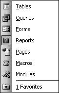 8 Microsoft Access 2003 - Beginning Create table by using wizard, and Create table by entering data) are merely alternative methods of performing standard Access procedures.