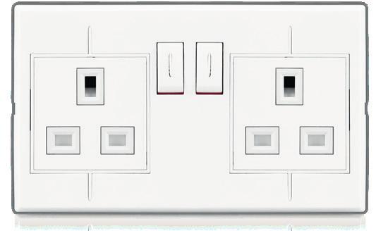 MAY4337WHW Dimmers MAY4614/2WHW MAY4615/2WHW 1 Gang 2 Way 400W 50Hz