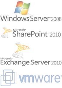 We work with all the latest server related technologies such as MS Windows