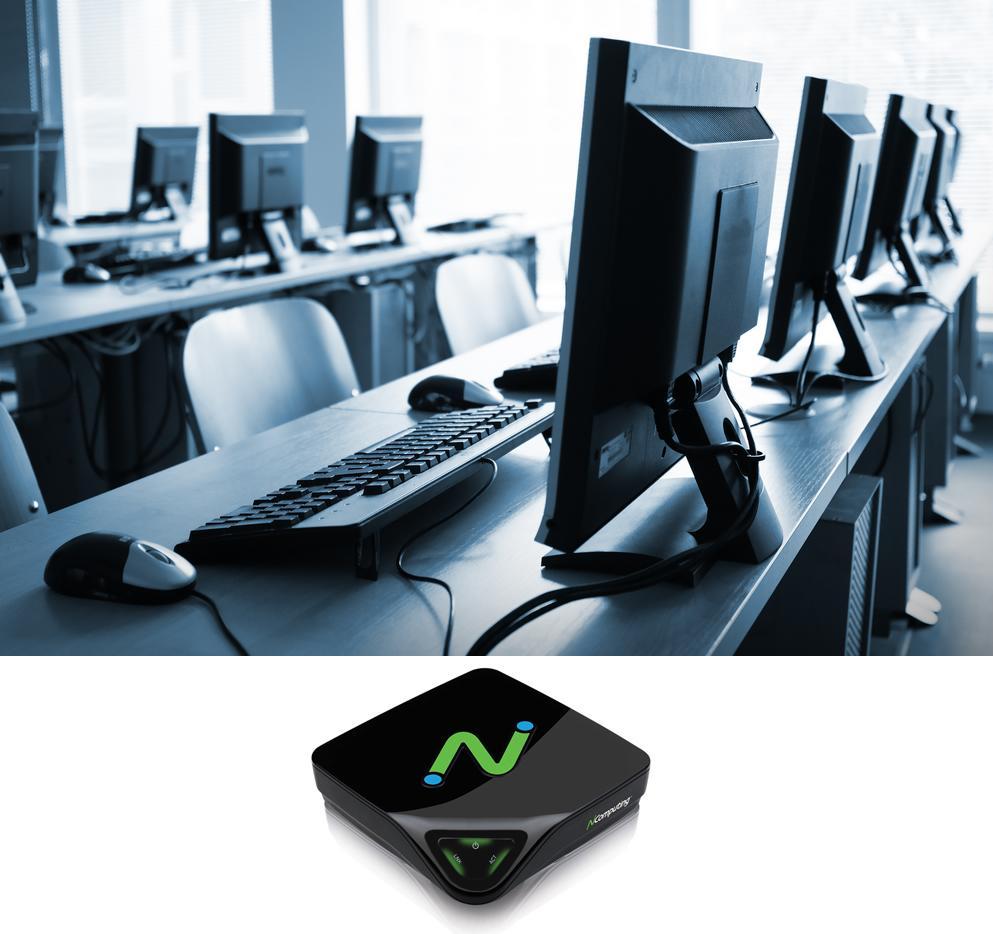 Desktop Virtualization Share one computer with up to 30 users IN PARTNERSHIP WITH:- Using a standard household or office computers