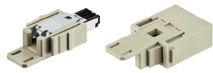 Han RJ45 male module RJ Industrial Number of contacts 4 / 8 Part number