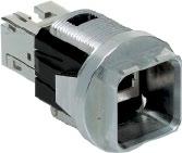 shielding contact Mounting Screwable to cover plates Degree of protection IP 65 / IP 67 Mating cycles min.